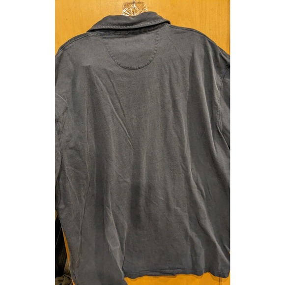 LOT Of 2 Duluth‎ Trading Shirt Mens XL Longtail Polo Short Sleeve Blue 3 Button - Picture 5 of 7